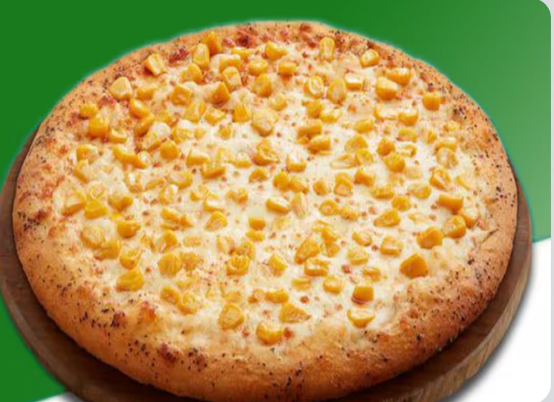 Golden corn pizza 7 inch